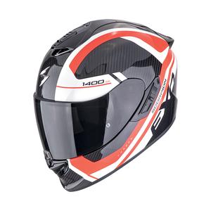 Integrálna prilba na motorku Scorpion EXO-1400 EVO II CARBON AIR ENKO čierno-červeno-biela