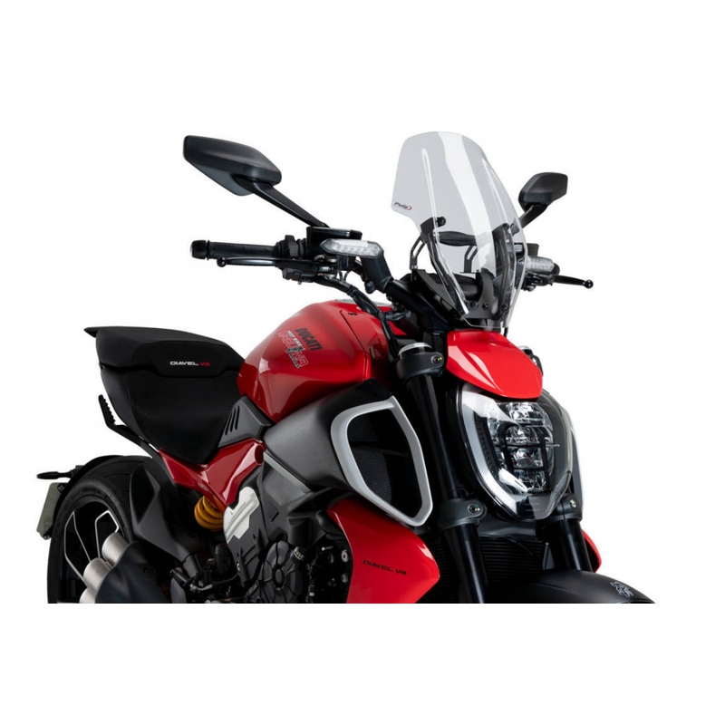 Plexi na motorku PUIG NEW GENERATION priehľadná