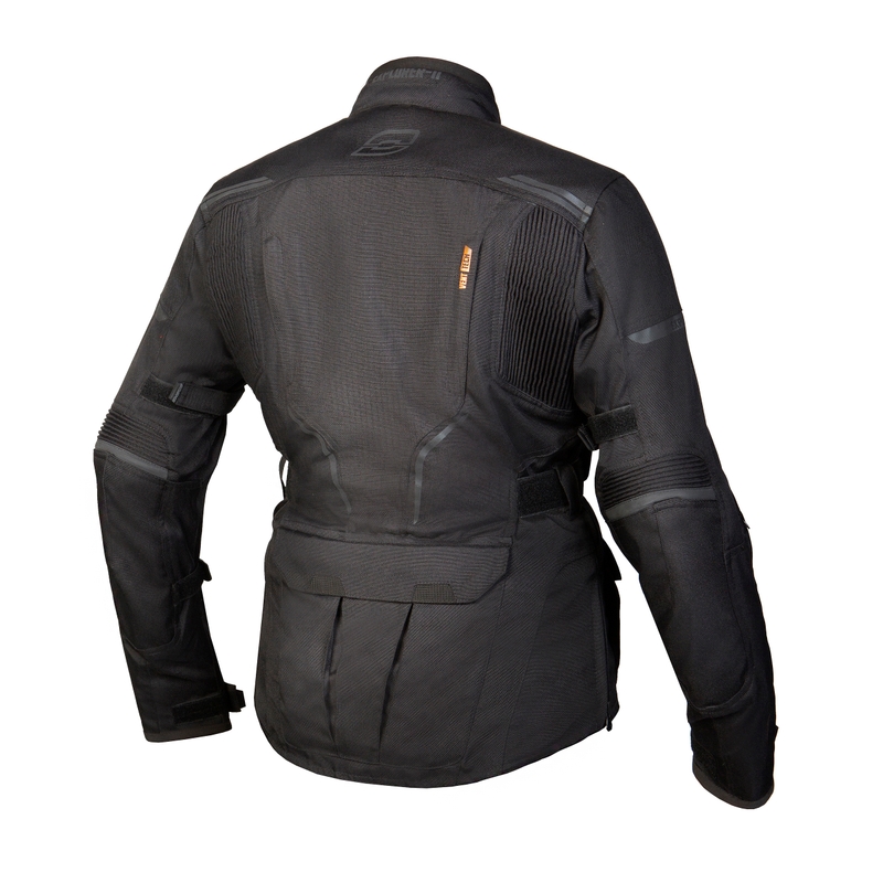 Bunda na motorku Ozone Explorer II čierna