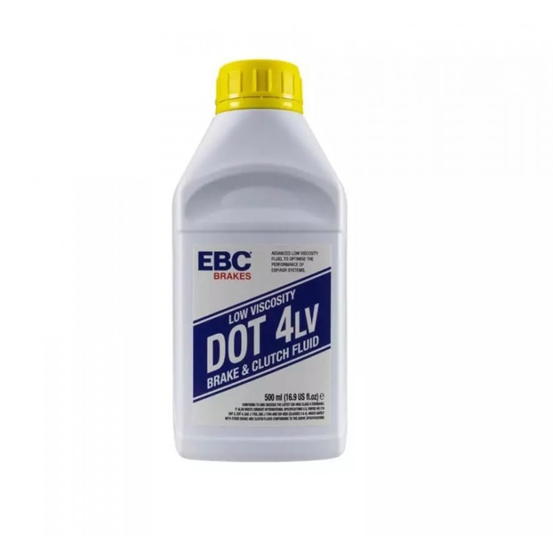 Brzdová kvapalina EBC Dot 4 500ml low viscosity for ASR/ESP Systém