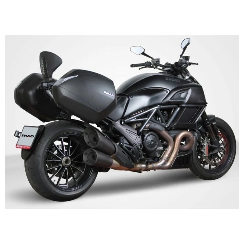 Montážna sada 3P systém SHAD pre DUCATI Diavel 1200 2012-2019