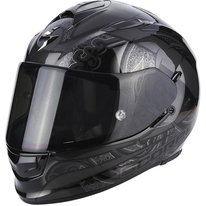 Moto integrálna prilba Scorpion EXO - 510 Air Arabesc čierna výpredaj