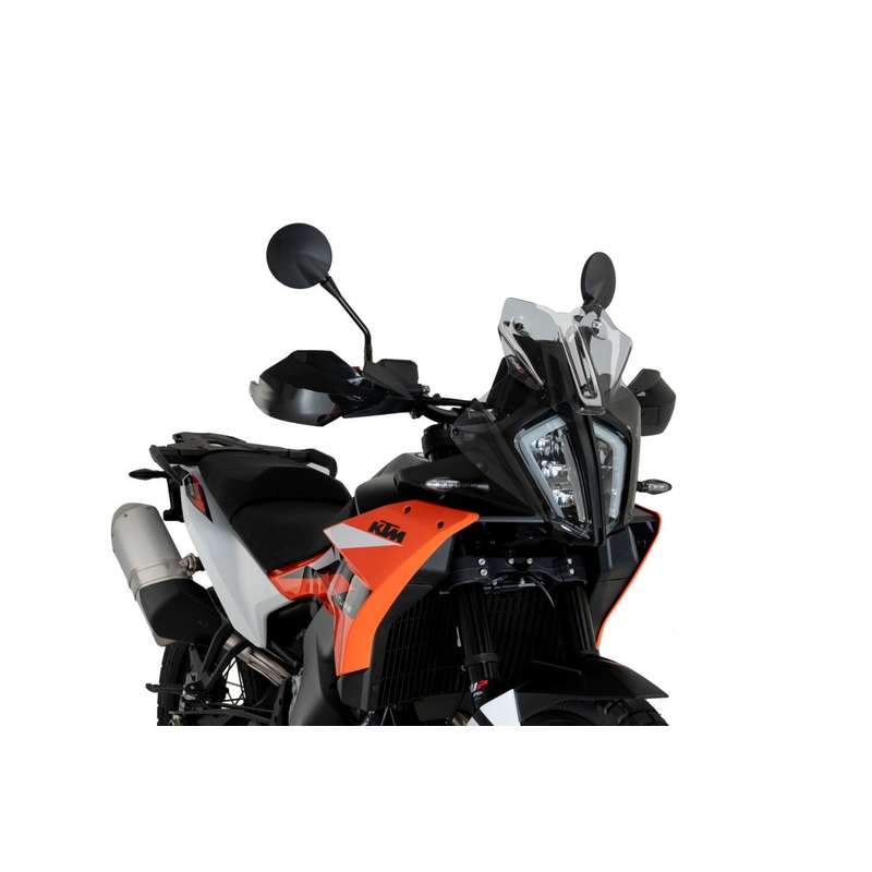 Plexi štít PUIG SPORT dymové pre KTM Adventure 790 / R 2023-2026, KTM Adventure 890 /R/L 2023-2025