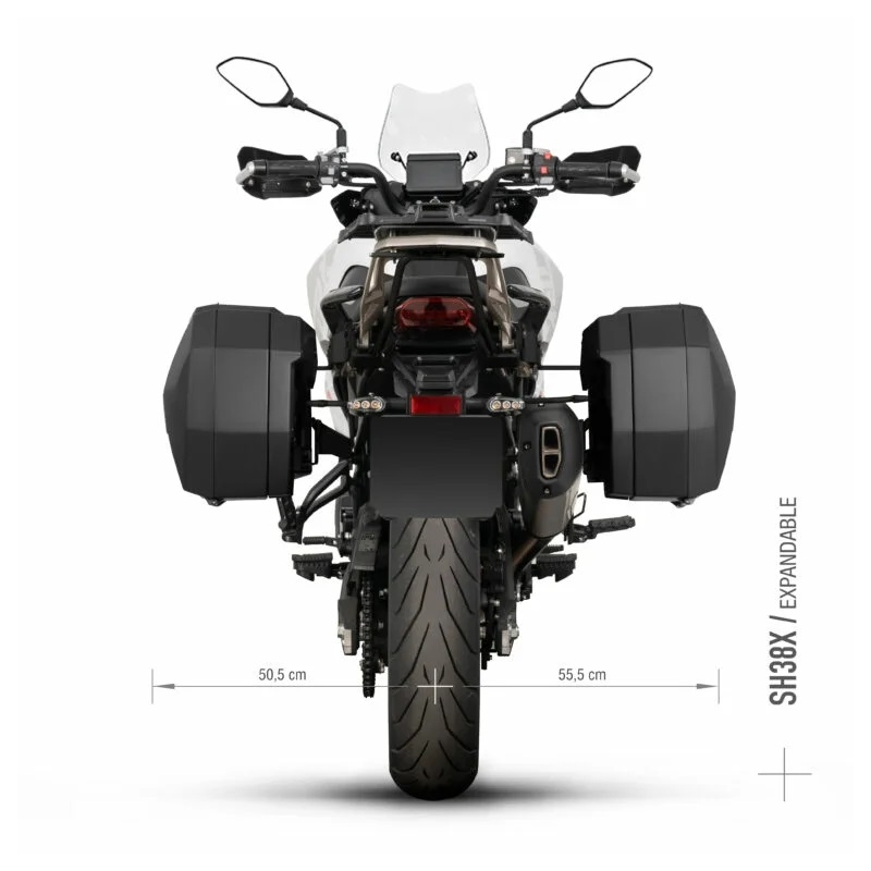 Montážna sada 3P systém SHAD pre BENELLI TRK 702 2023-2026, BENELLI TRK 702 X 2023-2026