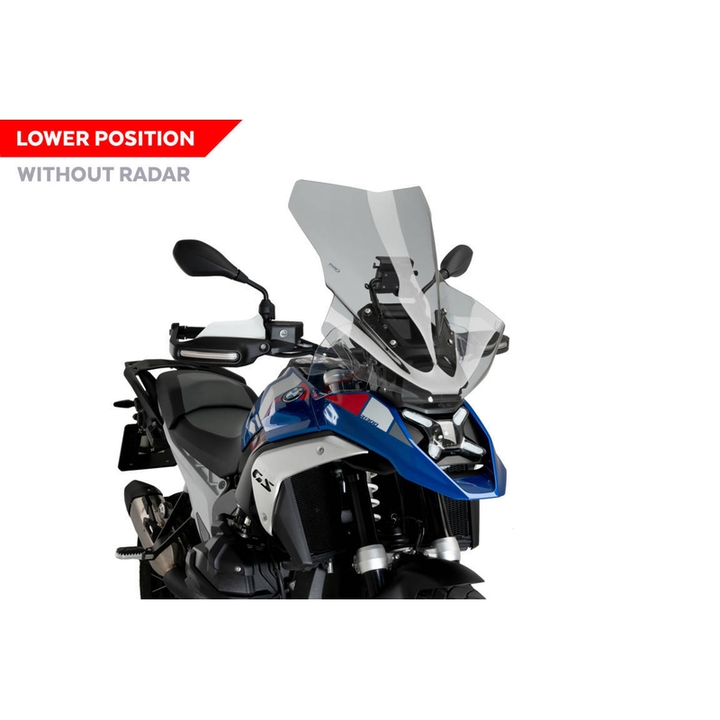 Plexi štít PUIG TOURING dymové