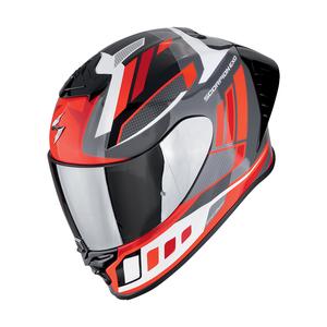 Integrálna prilba na motorku Scorpion EXO-R1 EVO II AIR VITAL šedo-bielo-červená