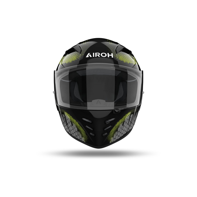 Integrálna prilba na motorku Airoh CONNOR Gamer čierno-šedo-fluo žltá