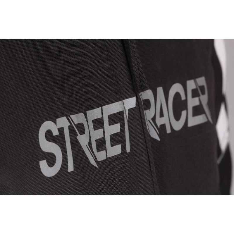 Bunda na motocykel Street Racer Spark čierno-biela