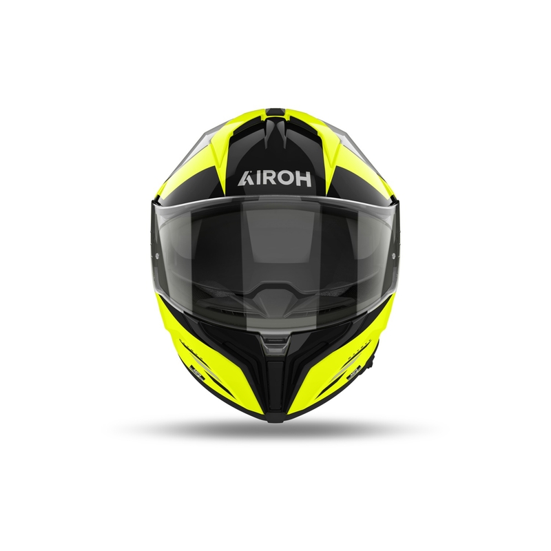 Integrálna prilba na motorku Airoh MATRYX Thron žltá