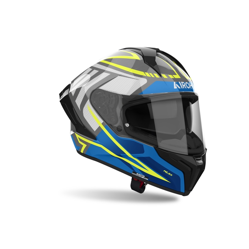 Integrálna helma na motorku Airoh MATRYX Rider lesklá modrá