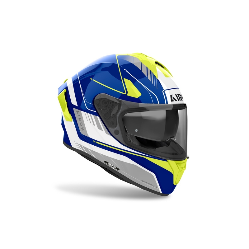 Integrálna prilba na motorku Airoh SPARK 2 Chrono lesklá modro-žltá