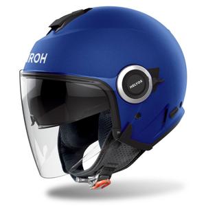 Otvorená prilba na motorku Airoh HELYOS Color matná modrá