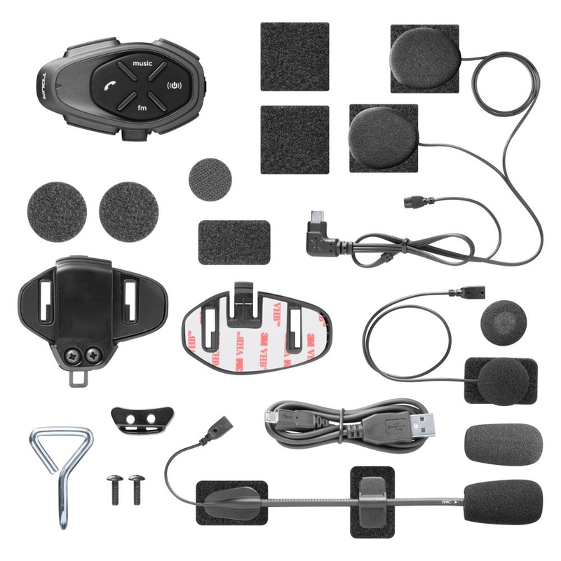 Bluetooth interkom Interphone CellularLine TOUR HD Single pack