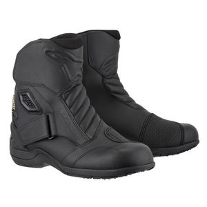 Topánky na motorku Alpinestars New Land Gore-Tex čierne