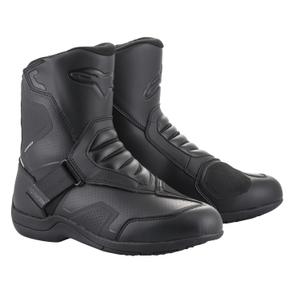 Topánky na motorku Alpinestars Ridge Waterproof čierno-čierne