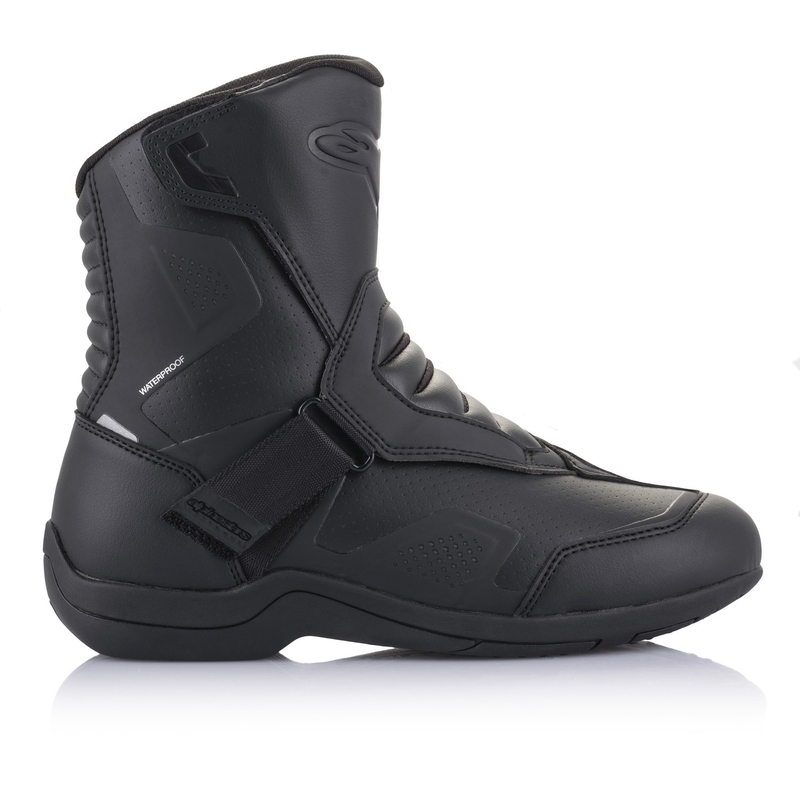 Topánky na motorku Alpinestars Ridge Waterproof čierno-čierne