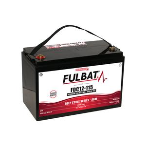 Bezúdržbový motocyklový akumulátor FULBAT FDC12-115