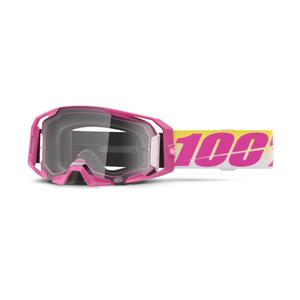 Motokrosové okuliare 100% ARmatic Sellars s čírym plexi
