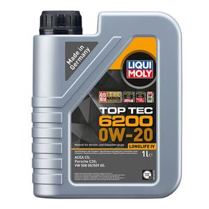Syntetický motorový olej LIQUI MOLY Top Tec 6200 0W-20 1 l