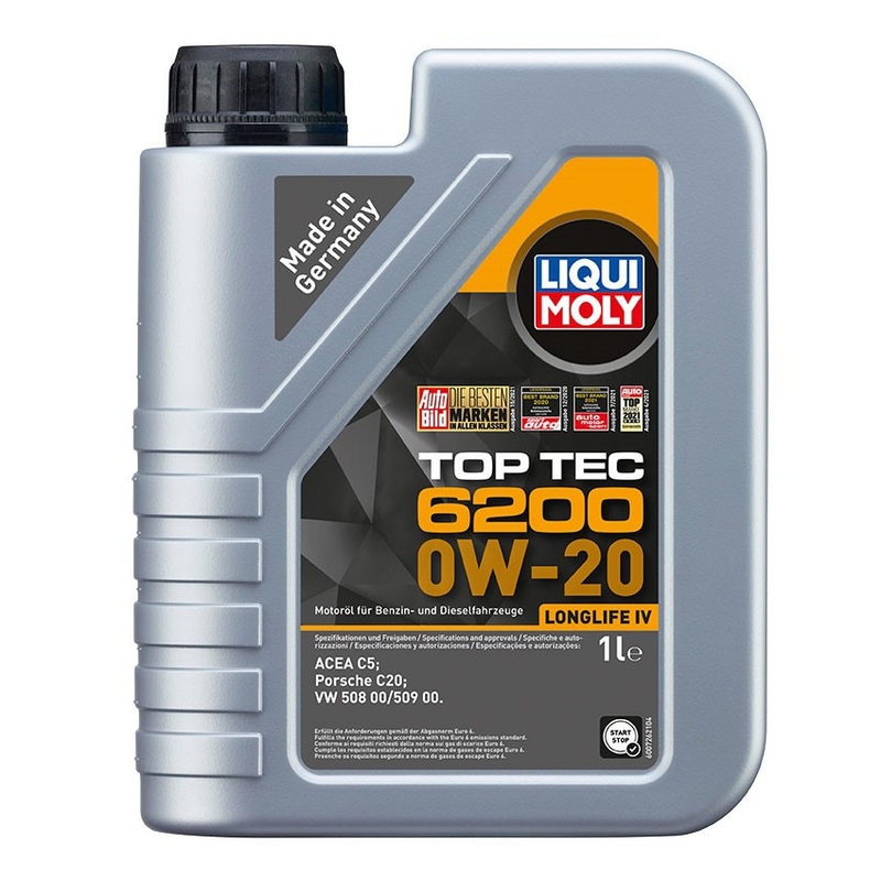 Syntetický motorový olej LIQUI MOLY Top Tec 6200 0W-20 1 l