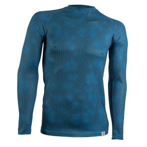 Termo tričko nanosilver® Plastic tmavo modré