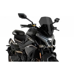 Plexi na motorku PUIG NEW GEN. SPORT 21867F tmavá dymová