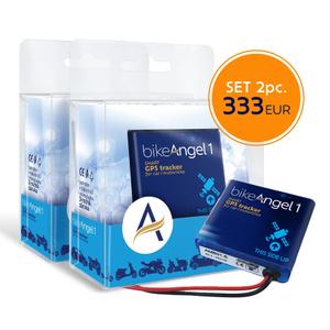 Systém pre monitorovanie a stráženie motorky bikeAngel 1 EU set 2 ks