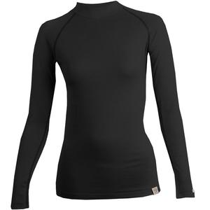 Dámské termo tričko nanosilver® MERINO čierné