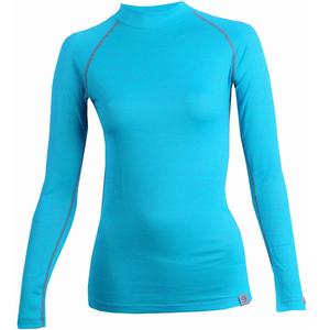 Dámske termo tričko nanosilver® MERINO modré