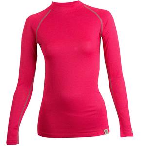 Dámske termo tričko nanosilver® MERINO ružové