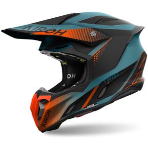 Motokrosová prilba Airoh Twist 3 Shard 2024 matná oranžová