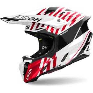 Motokrosová prilba Airoh Twist 3 Thunder 2024 lesklá červená