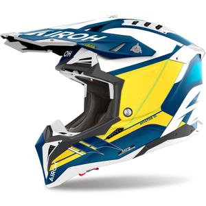 Motokrosová prilba Airoh Aviator 3 Saber 2024 matná modrá