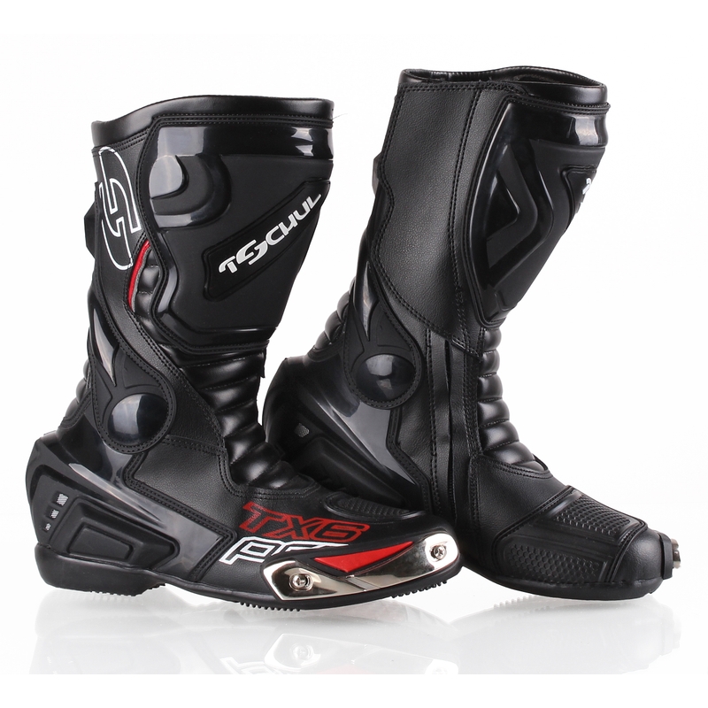 Vysoké čižmy na motocykel Tschul TX6-Pro čierne výpredaj