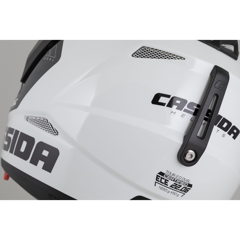 Enduro prilba Cassida Tour 2.0 X-tra sivo-fluo žlto-čierna s čiernym matným šiltom