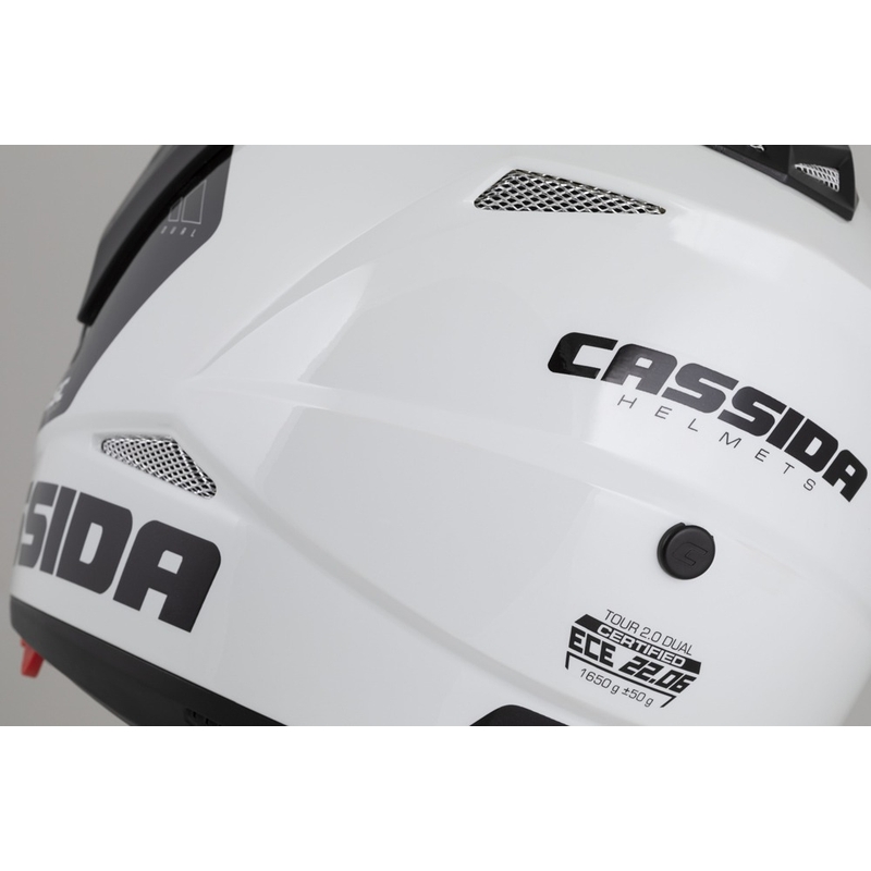 Enduro prilba Cassida Tour 2.0 X-tra sivo-fluo žlto-čierna s čiernym matným šiltom
