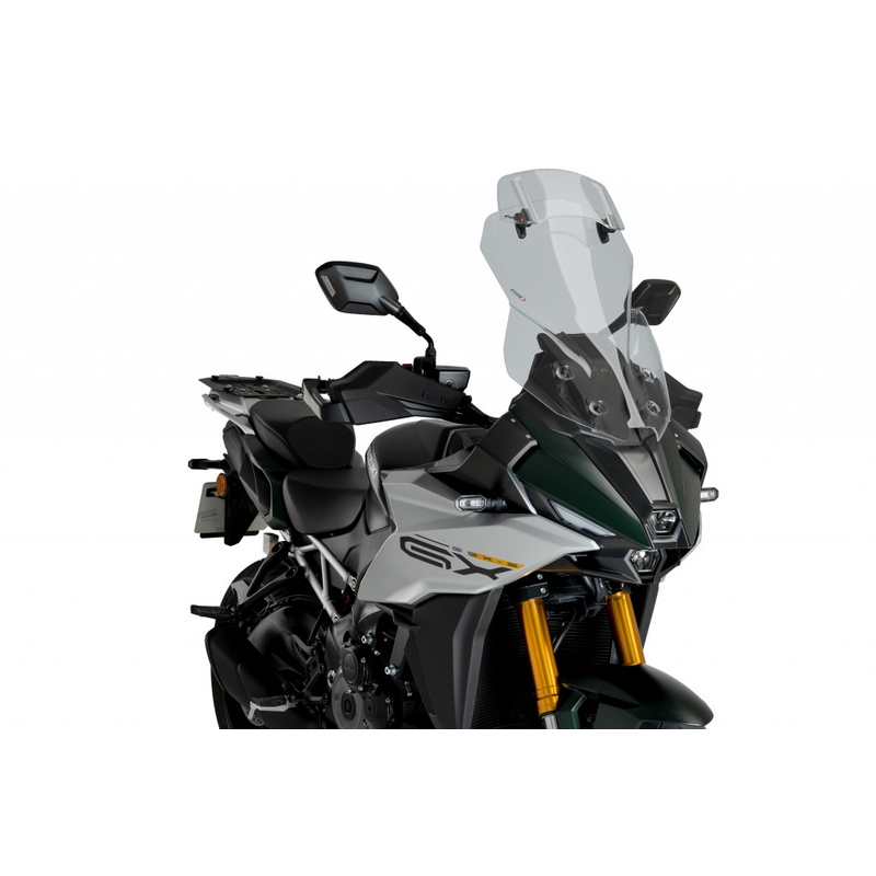 Plexi štít PUIG TOURING WITH VISOR dymové