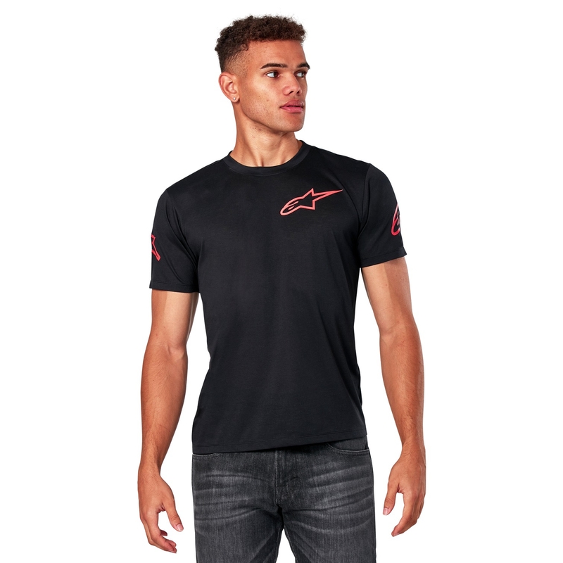 Tričko Alpinestars Shouldered Performance čierne