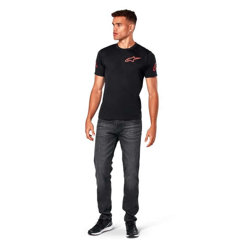 Tričko Alpinestars Shouldered Performance čierne