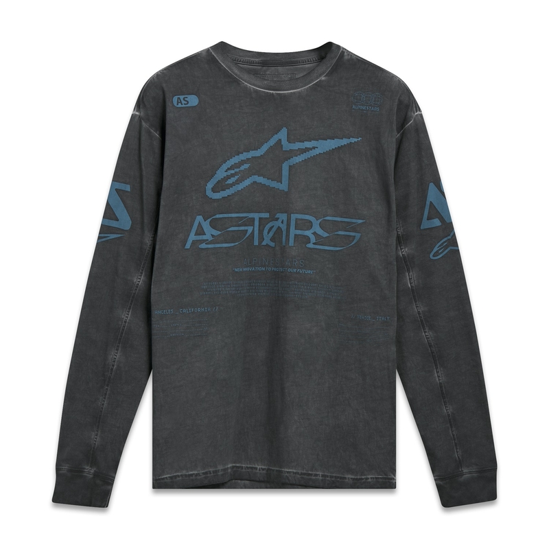 Tričko s dlhým rukávom Alpinestars Nook Knit tmavo sivé