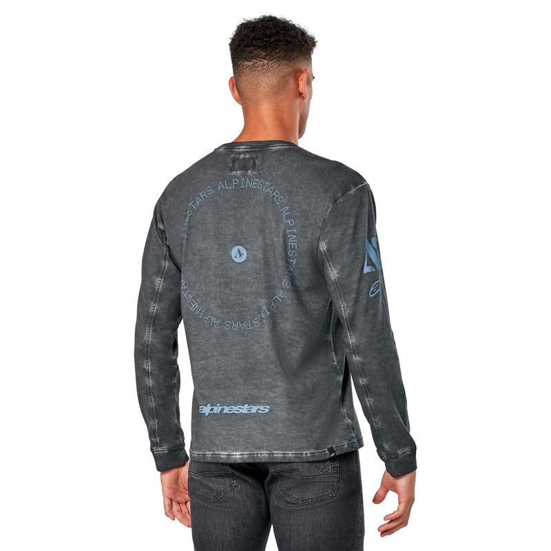 Tričko s dlhým rukávom Alpinestars Nook Knit tmavo sivé