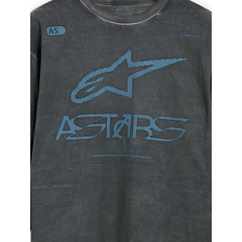 Tričko s dlhým rukávom Alpinestars Nook Knit tmavo sivé