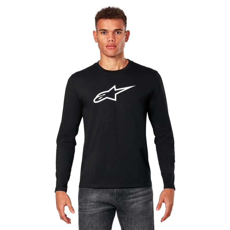 Tričko s dlhým rukávom Alpinestars Backhand CSF čierne