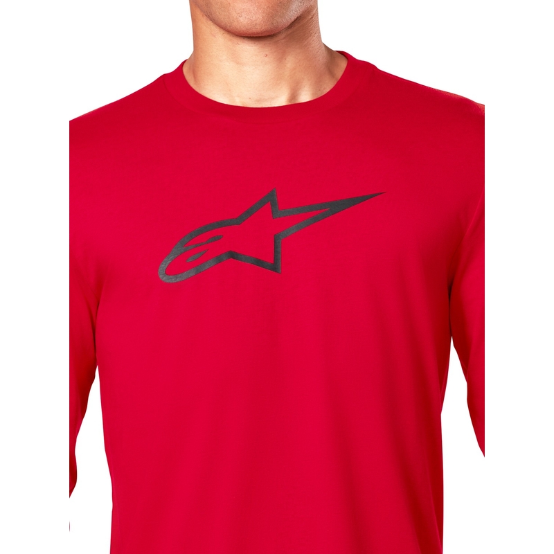 Tričko s dlhým rukávom Alpinestars Backhand CSF červené