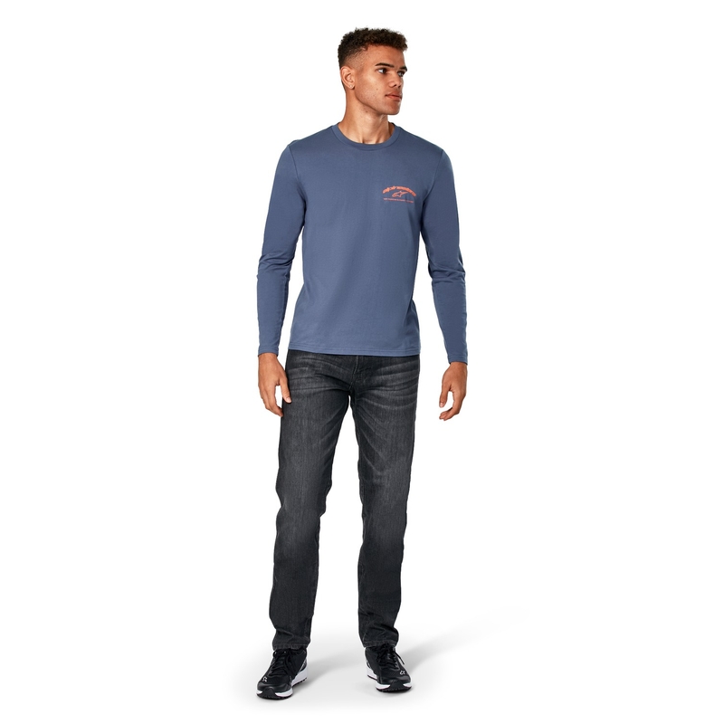 Tričko s dlhým rukávom Alpinestars Vitalus CSF modré
