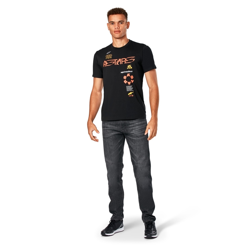 Tričko Alpinestars Animous CSF čierne