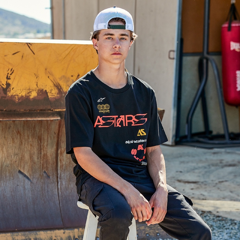 Tričko Alpinestars Animous CSF čierne