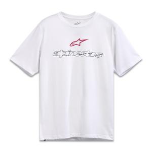 Tričko Alpinestars Linear Trace CSF biele