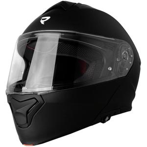 Vyklápacia helma na motorku Street Racer Fury matná čierna