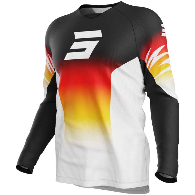 Detský motokrosový dres Shot Draw X-Trem oranžový